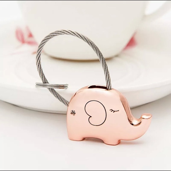 Matching BFF Couples keyring key Chain elephant - Picture 8 of 8